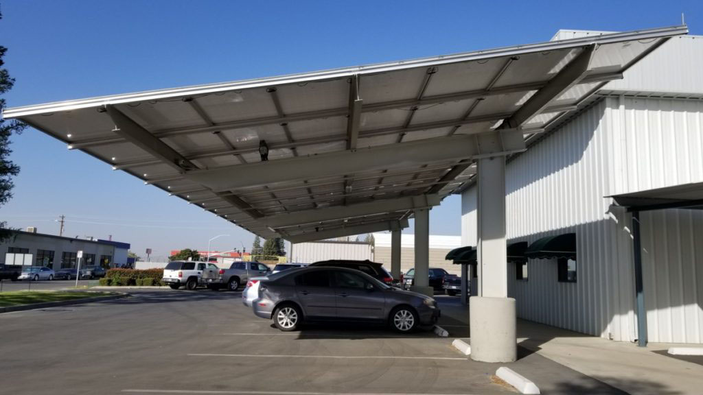Solar Carport Structures