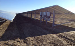 GroundMount Solar Structure in action