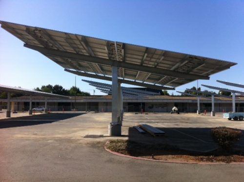 Kern High School District Solar CarPorT solar parking canopy project
