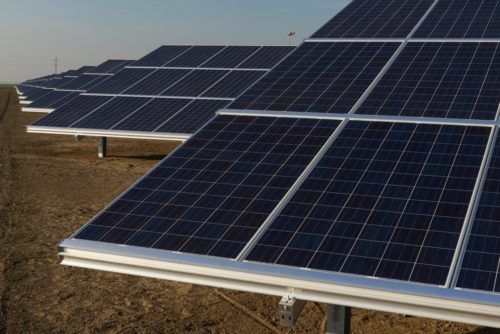 ground solar panel mounts Solar Structure close up shot of panels