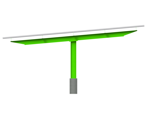 double cantilever commercial solar carport