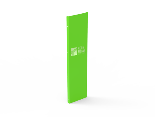Solar Wrap with laser cut logo